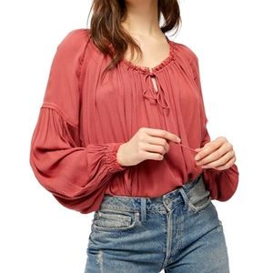 NWT Free People Banda Blouse Size Small